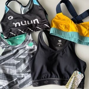 Rabbit, Nuun and NOKA'OI sports bras. Size XS, 00